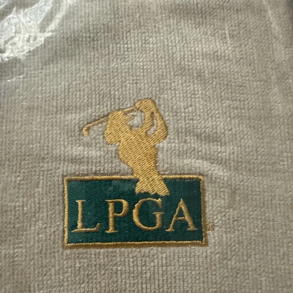 Vintage LPGA Golf Bag Towel NEW Old Stock  Design 16